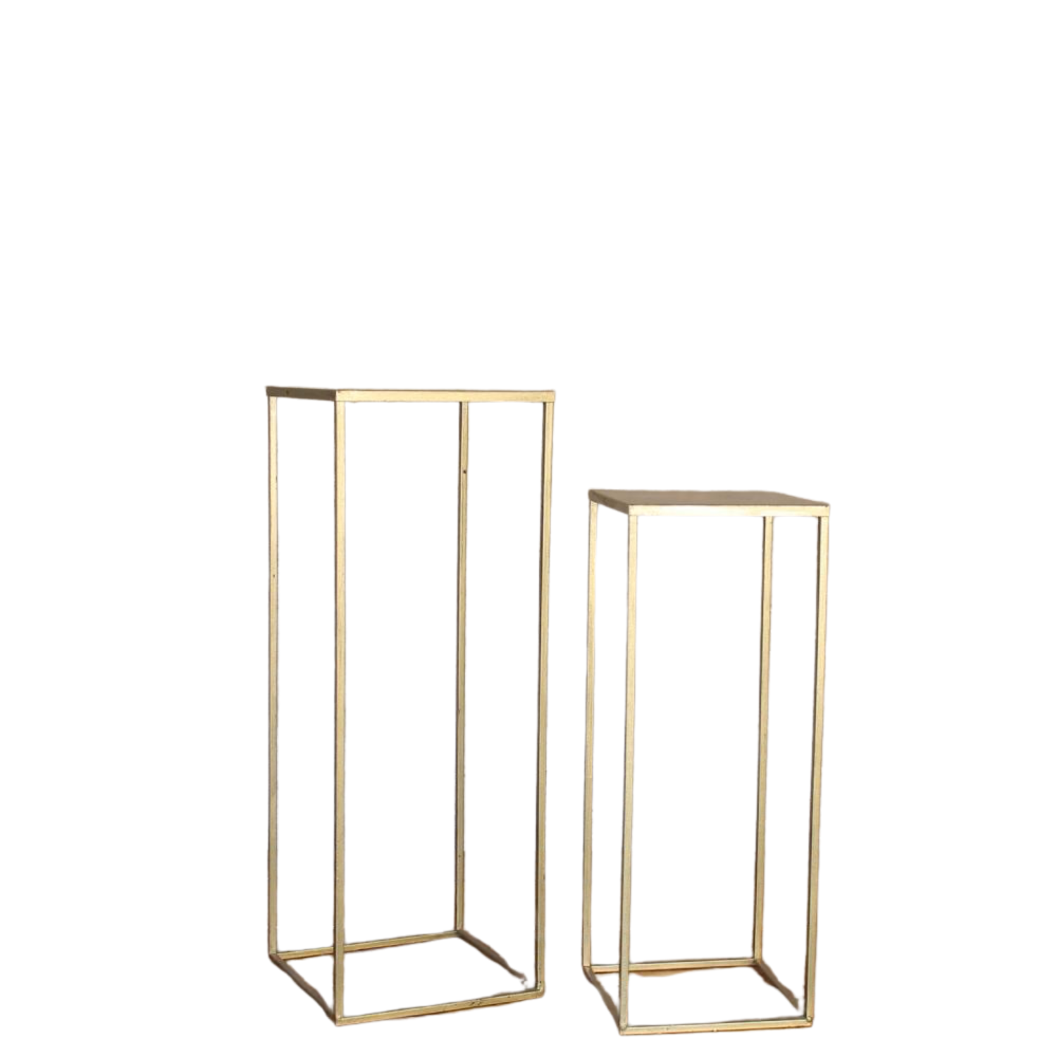 Duo Sellettes Or