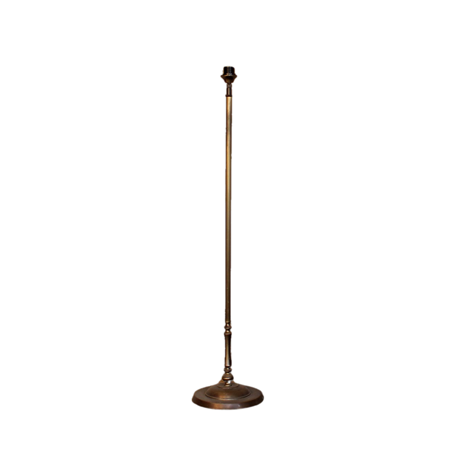 Grand Pied De Lampe En Laiton