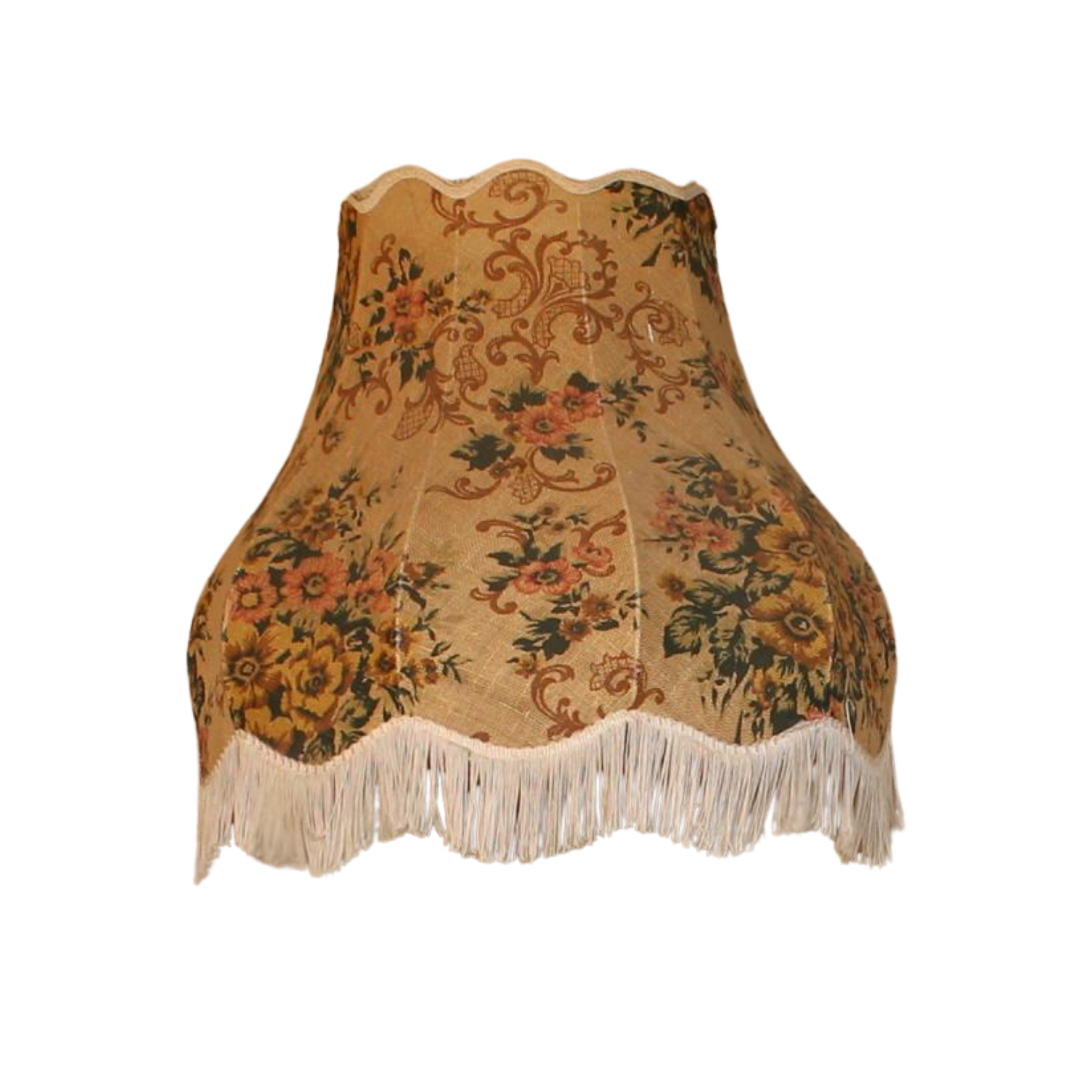 Abat Jour Vintage Fleuri