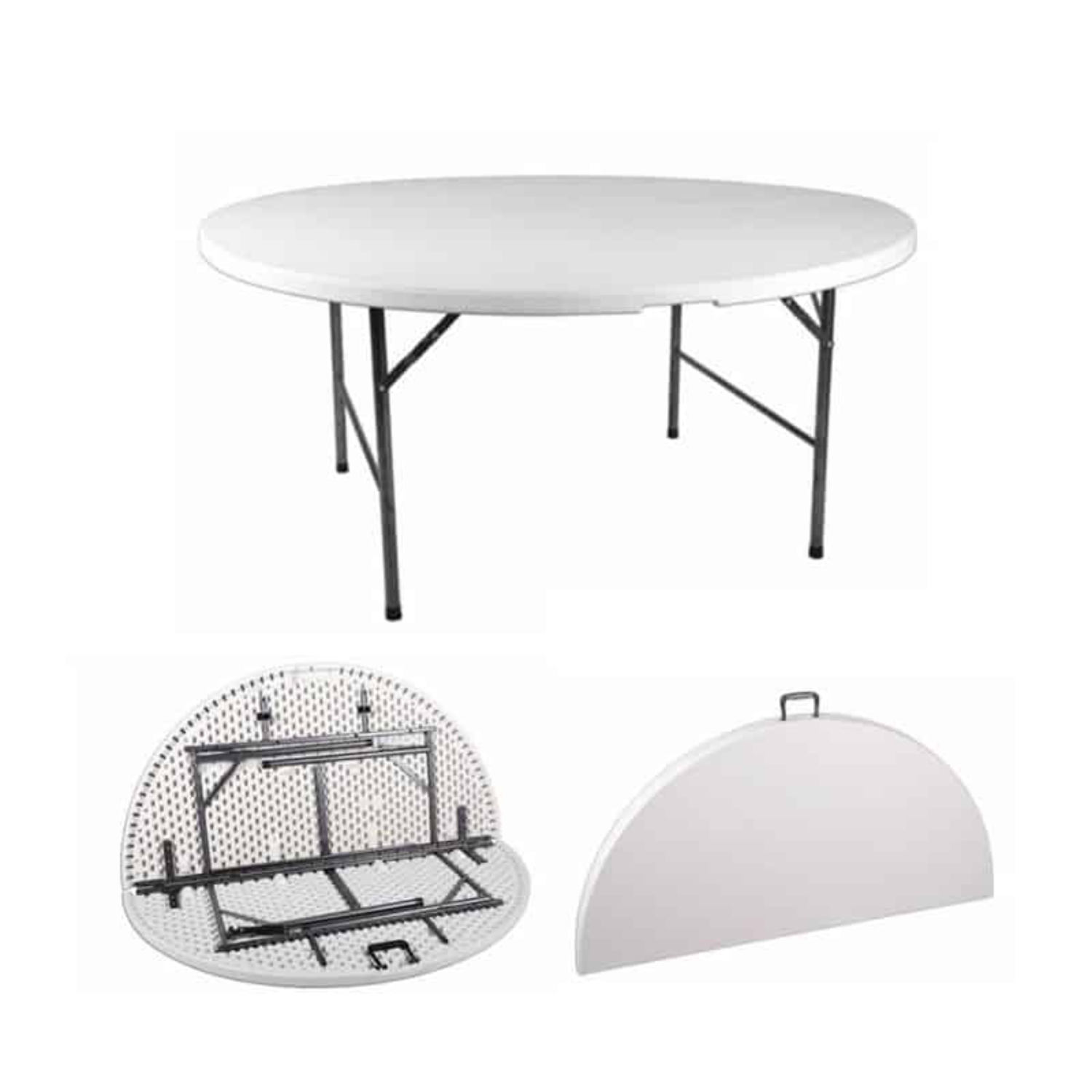 Table Ronde Pliante