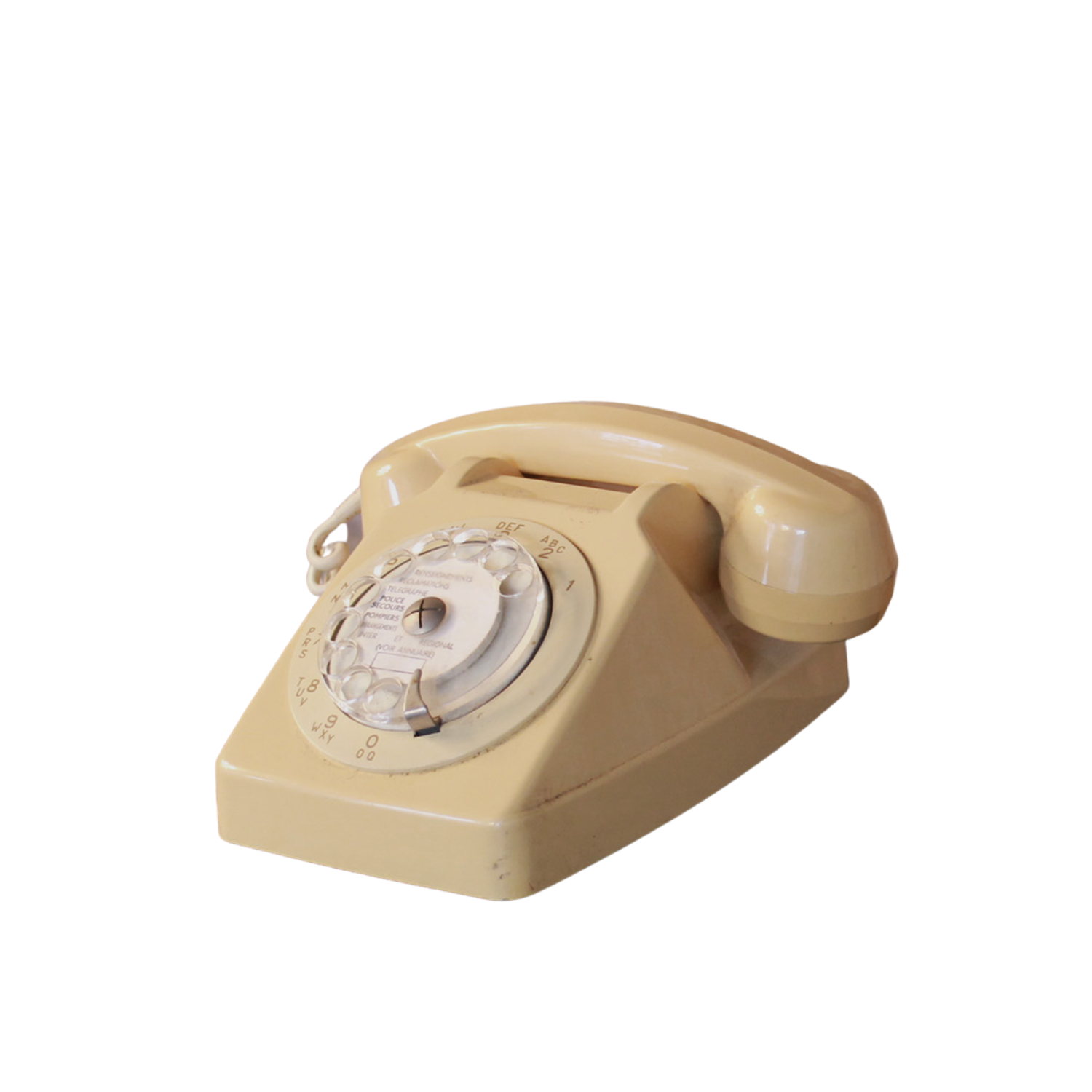 Tel Bakelite Jaune