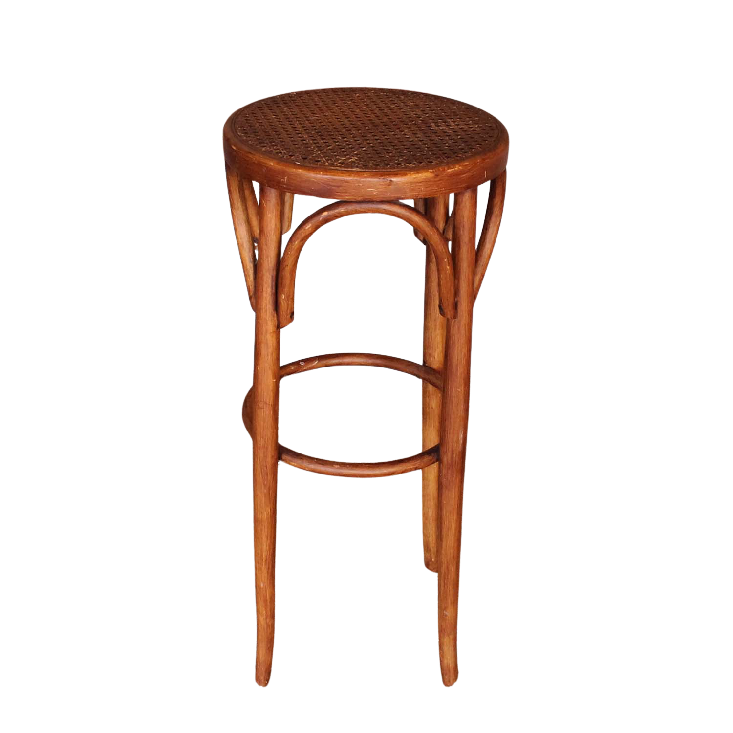 Tabouret Baumann Assise Canee