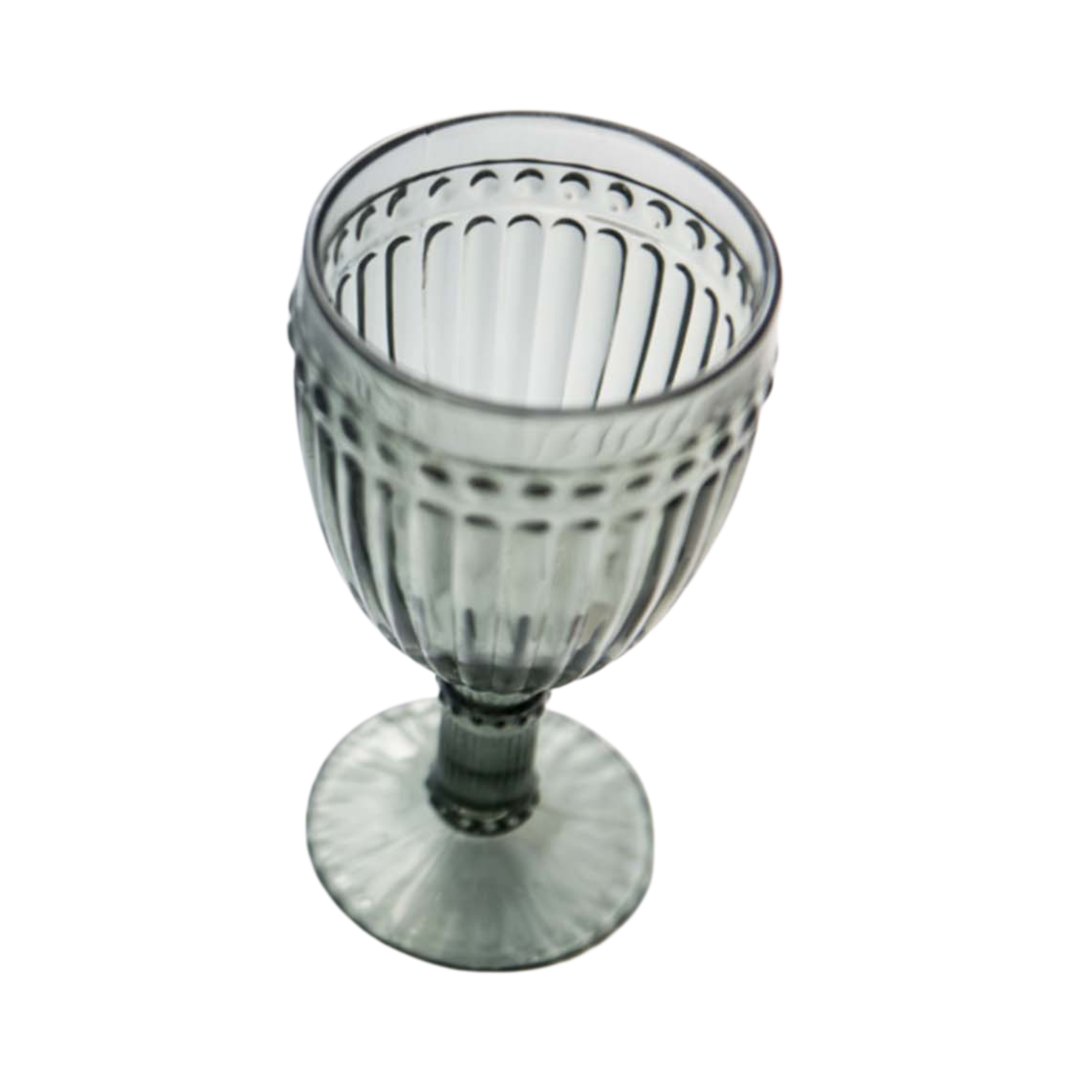 Verre A Pied Fume Noir