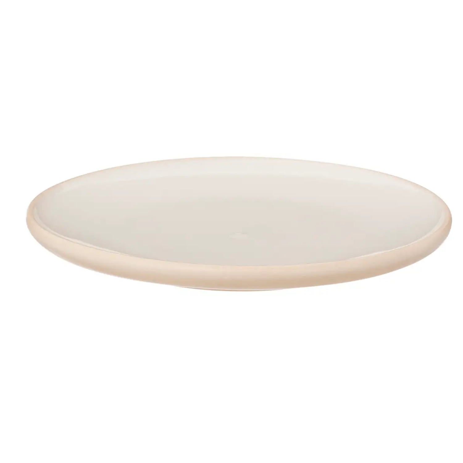 Assiette Plate Ecrue 2
