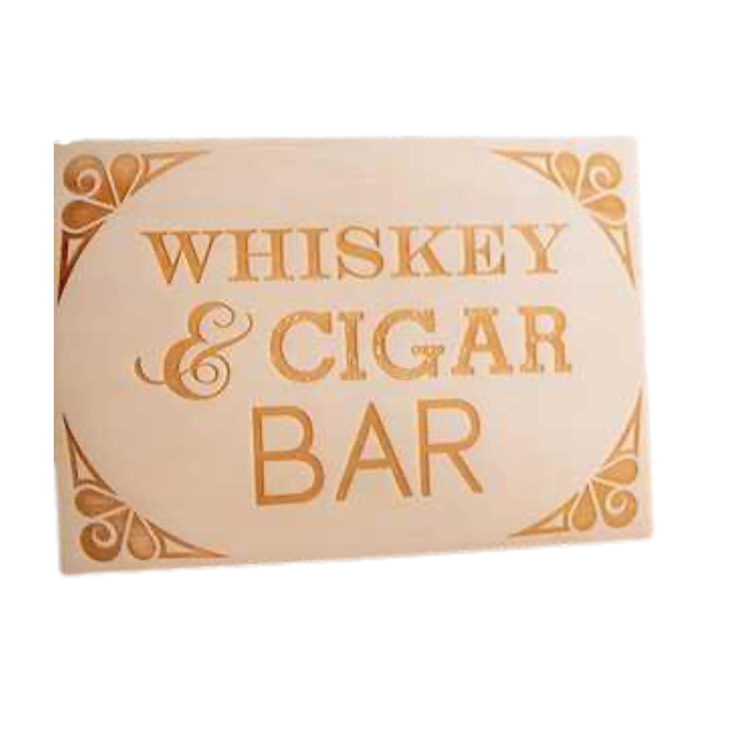 Panneau Whiskey Et Cigar