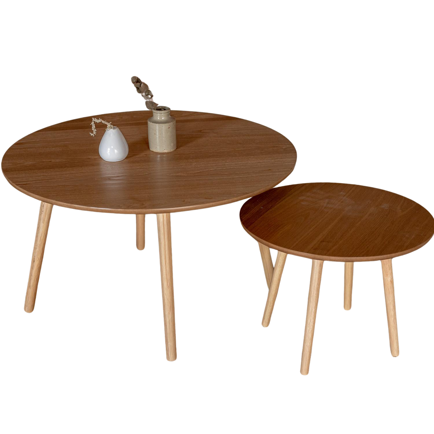 Duo De Table Basse Ronde