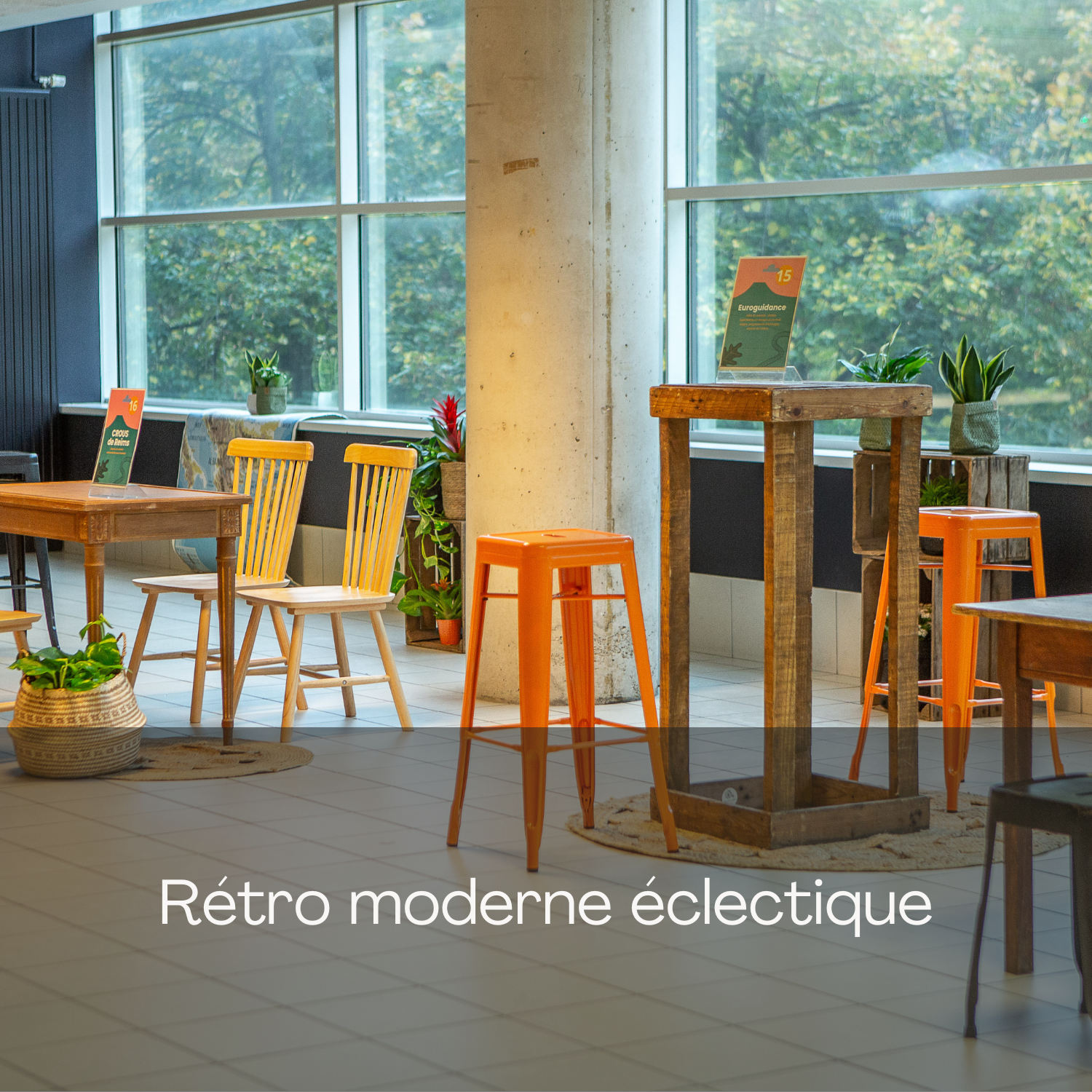 Retro Moderne Eclectique