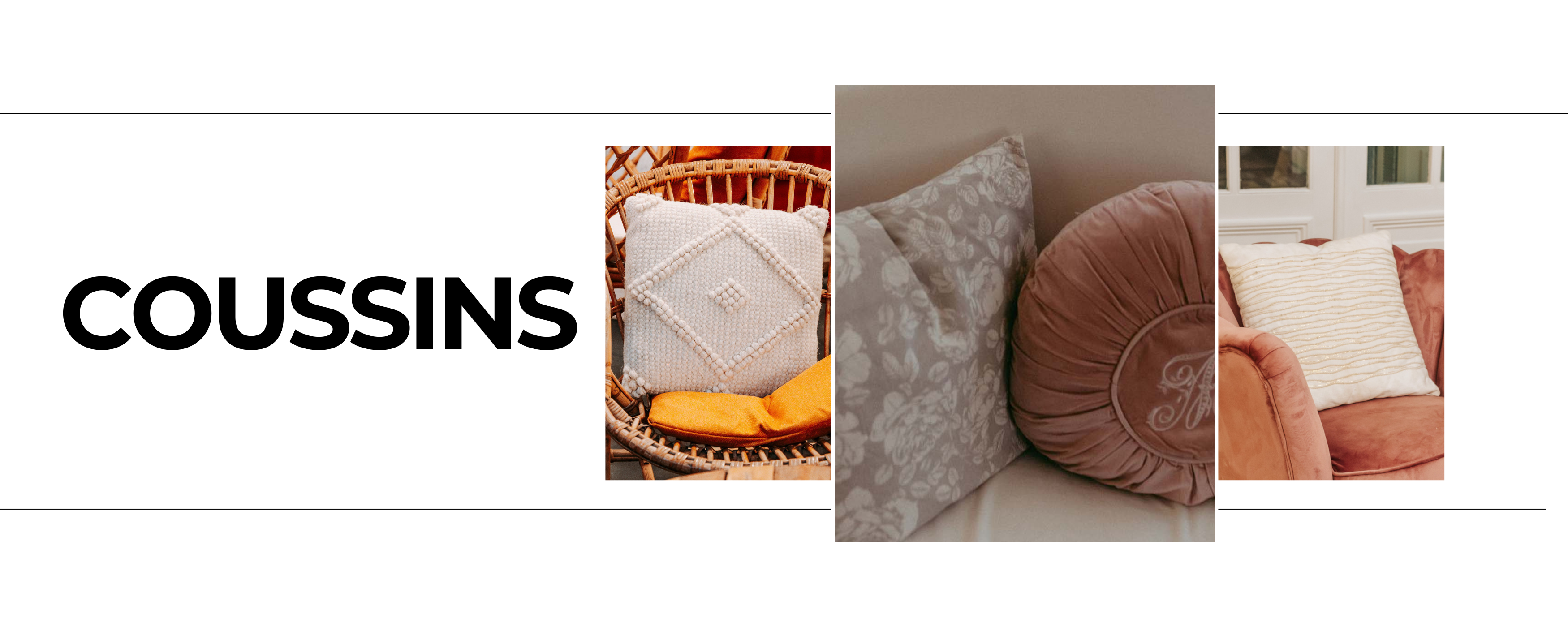 Coussins Banner