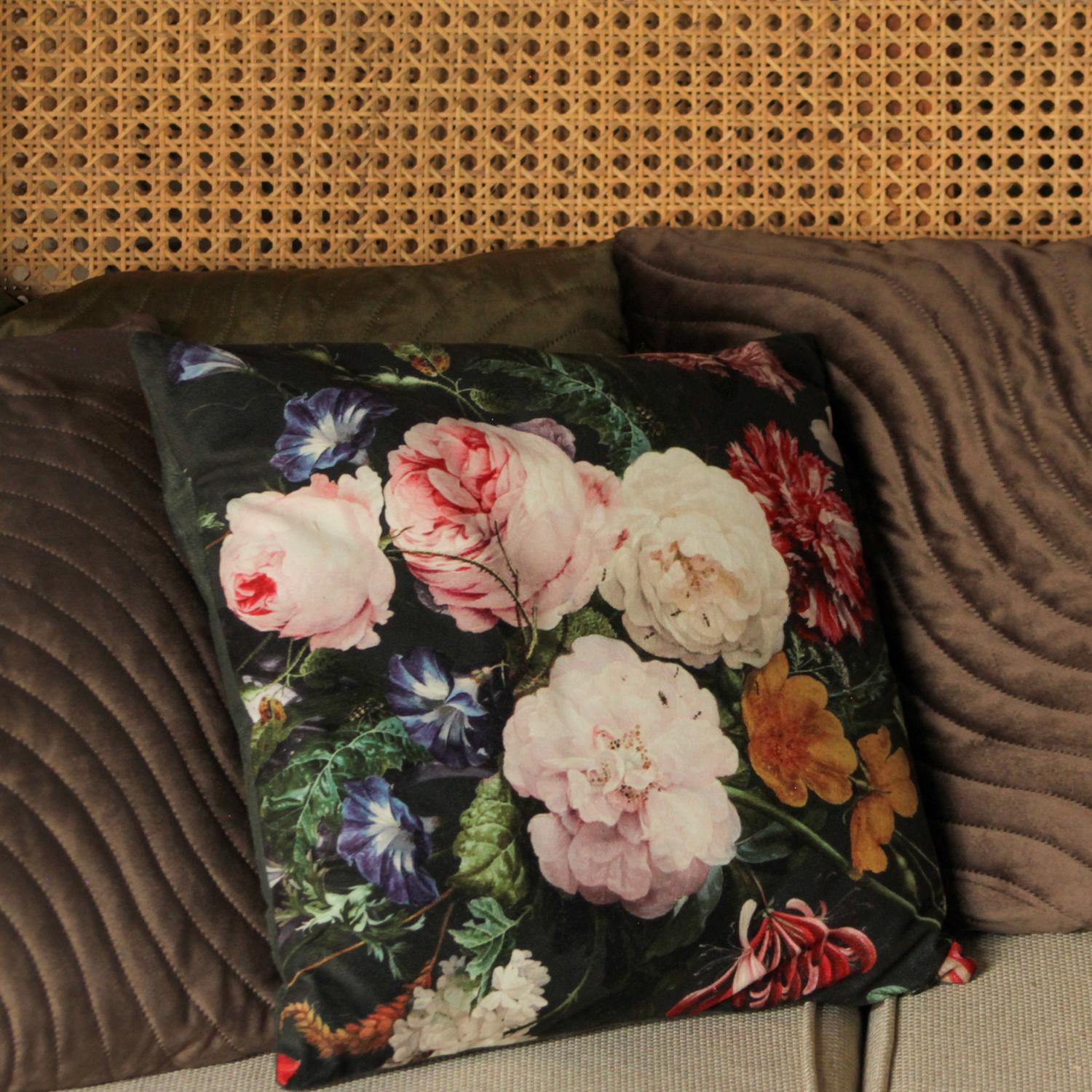 Coussins Fleuris