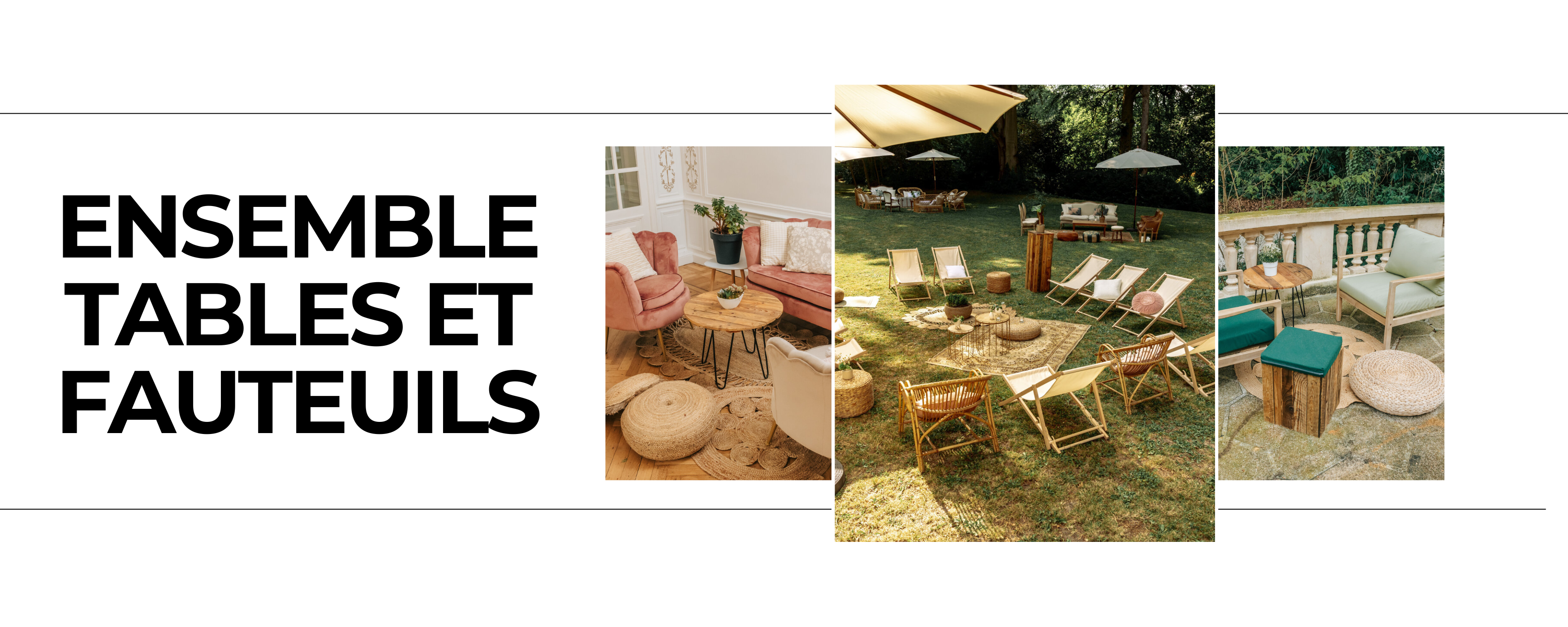 Ensemble Table Et Fauteuil 2