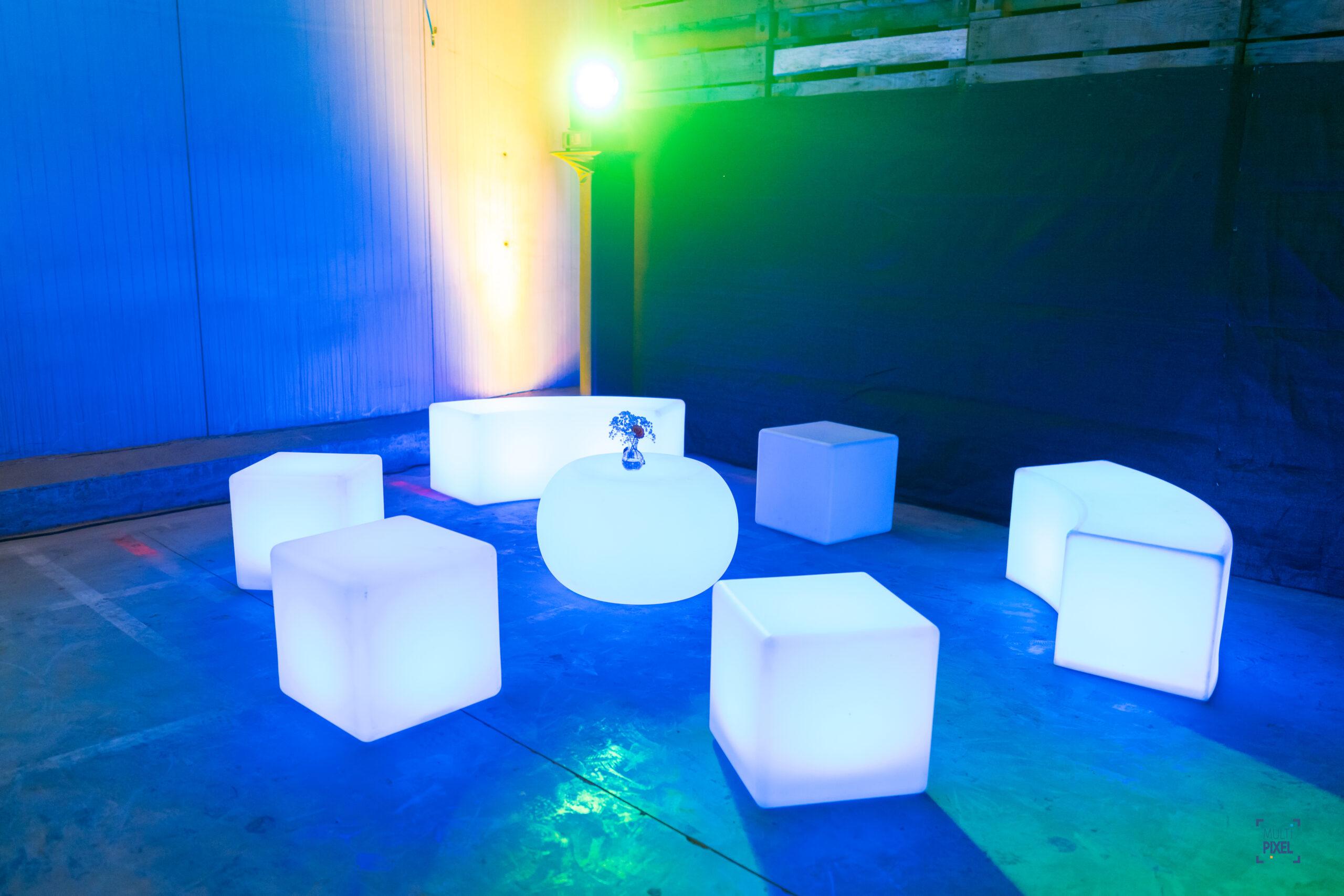 5 Banc Lumineux Arrondis 1